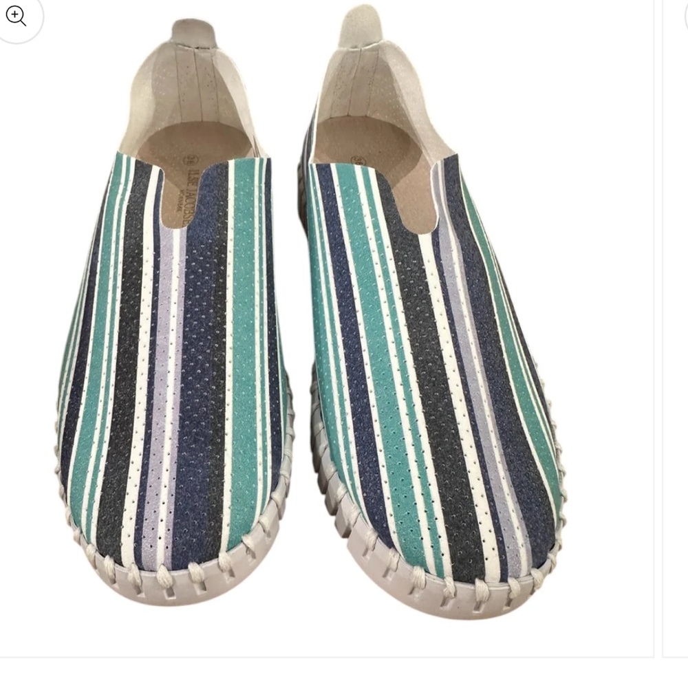 Ilse Jacobsen Striped Tulip Shoe size 40 EU/US 9 NIB